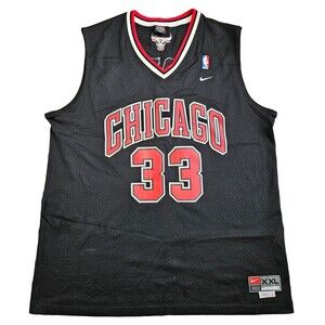 Vintage Nike Chicago Bulls Scottie Pippen Jersey Size 2XL +2 Length Worn HTF